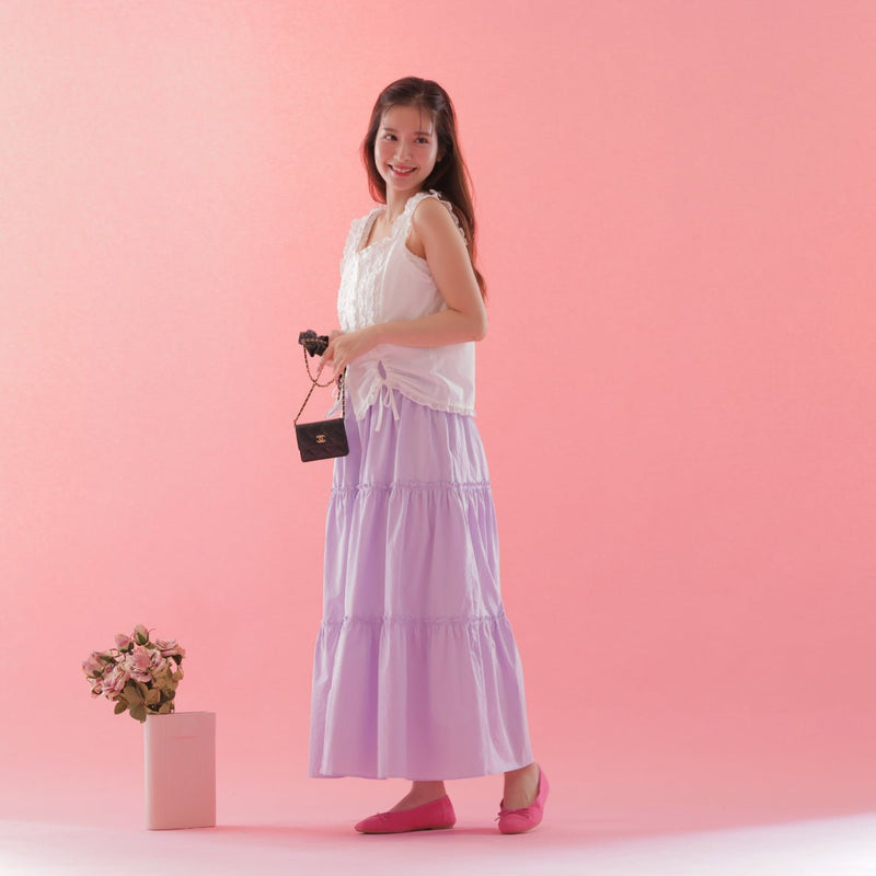 Frill Frill Blouse - MAISON MARBLE
