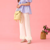 Frill Sweater Pants - MAISON MARBLE