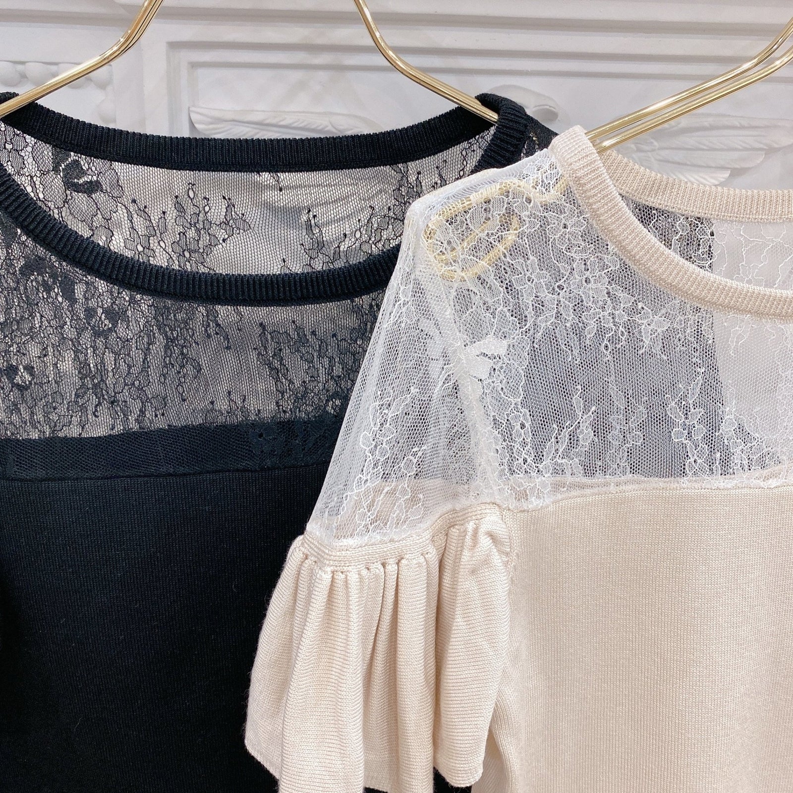 Lace Frill Tops – MAISON MARBLE