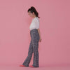 Navy Flower Pants - MAISON MARBLE