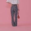 Navy Flower Pants - MAISON MARBLE