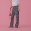 Navy Flower Pants - MAISON MARBLE
