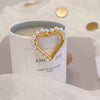 Pearl Heart Brooch - MAISON MARBLE