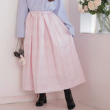 Pink Jacquard Skirt - MAISON MARBLE