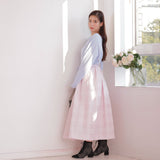 Pink Jacquard Skirt - MAISON MARBLE