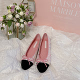 【PRE ORDER】Angel Tweed Ballerina - MAISON MARBLE