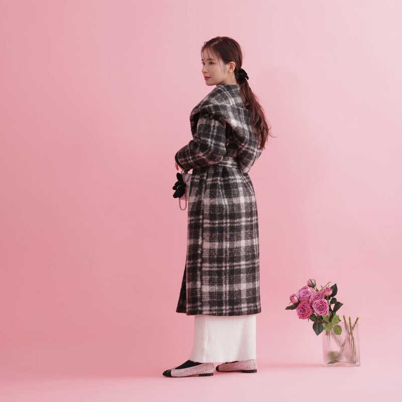 【PRE ORDER】Big Check Coat - MAISON MARBLE