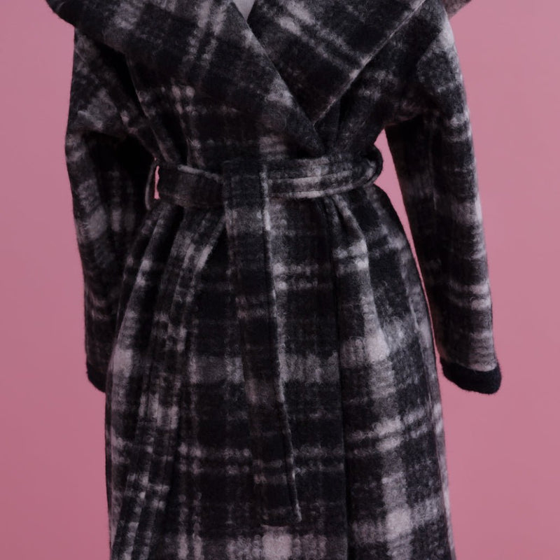 【PRE ORDER】Big Check Coat - MAISON MARBLE