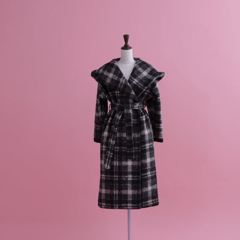 【PRE ORDER】Big Check Coat - MAISON MARBLE