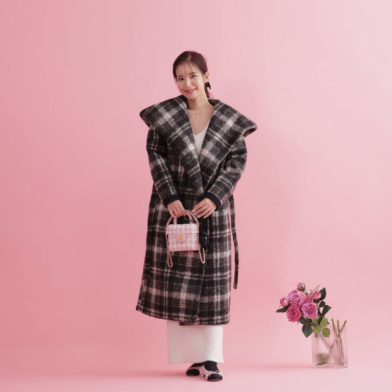 【PRE ORDER】Big Check Coat - MAISON MARBLE