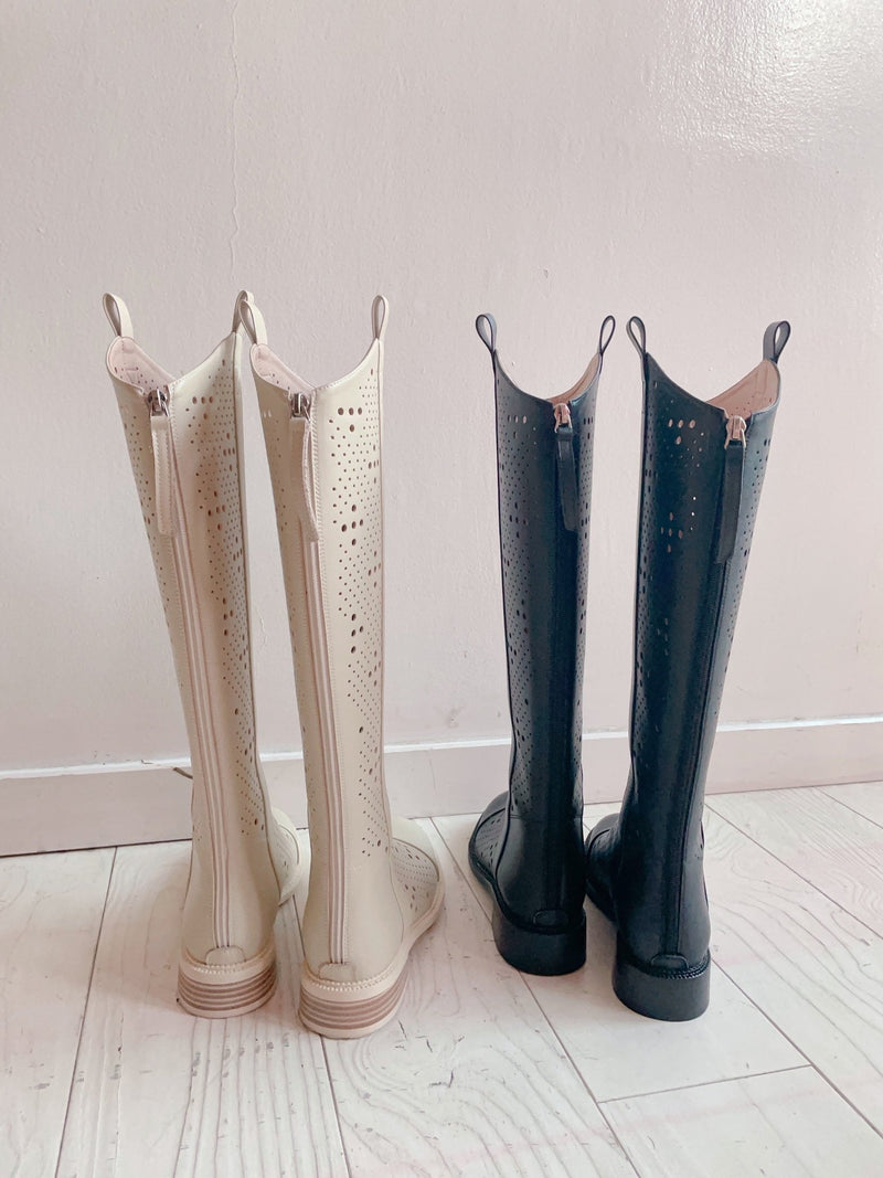 【PRE ORDER】Lace Boots - MAISON MARBLE