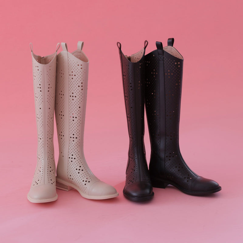 【PRE ORDER】Lace Boots - MAISON MARBLE