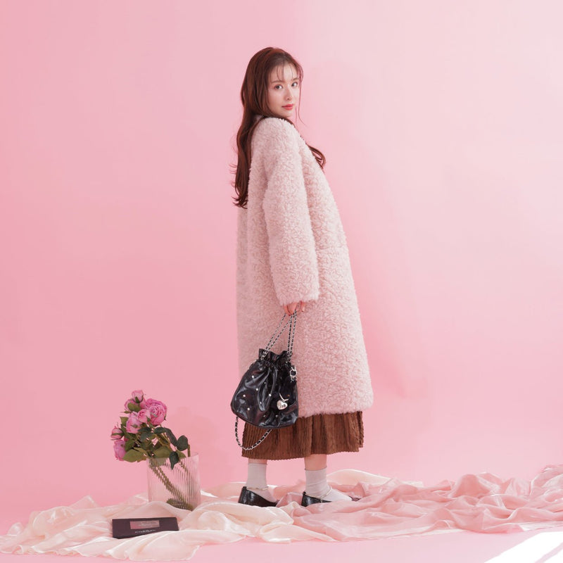 【PRE ORDER】Long Fur Coat - MAISON MARBLE