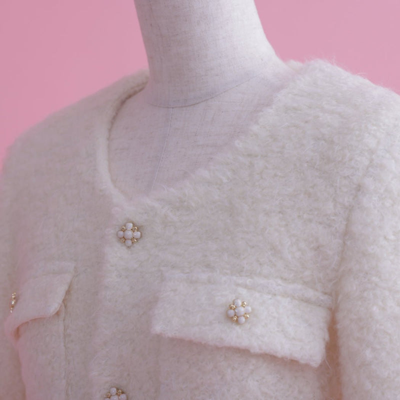 【PRE ORDER】White Bunny Jacket - MAISON MARBLE