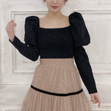 Puff Lace Tops - MAISON MARBLE