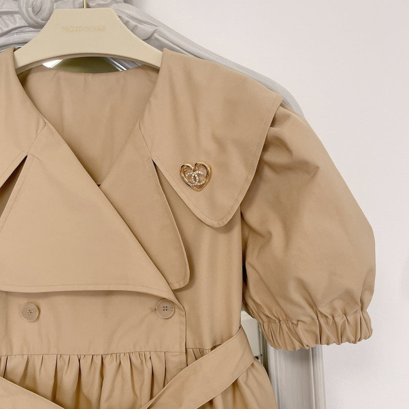 Puffy Trench Coat - MAISON MARBLE