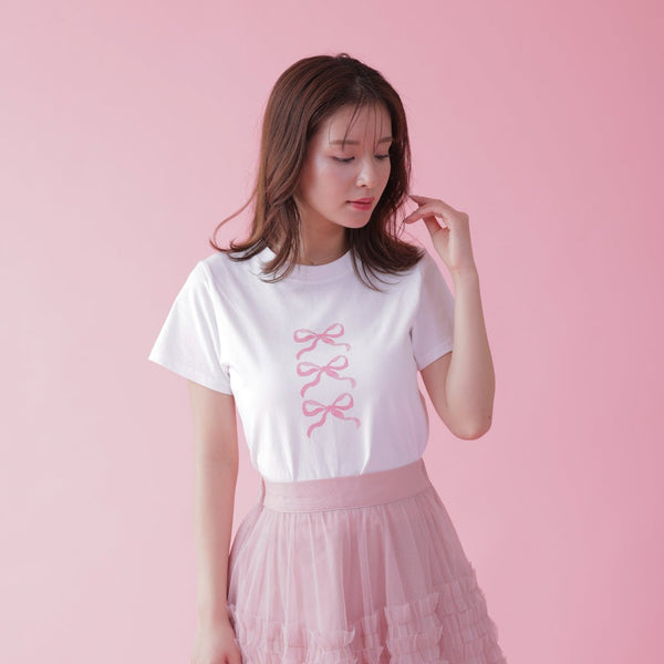 Ribbon Tee - MAISON MARBLE