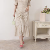【再販】Rose Frill Dress - MAISON MARBLE