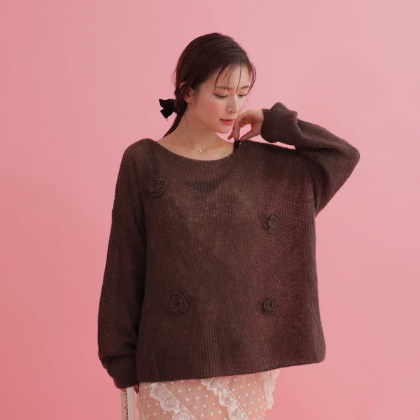 Rose Garden Knit - MAISON MARBLE