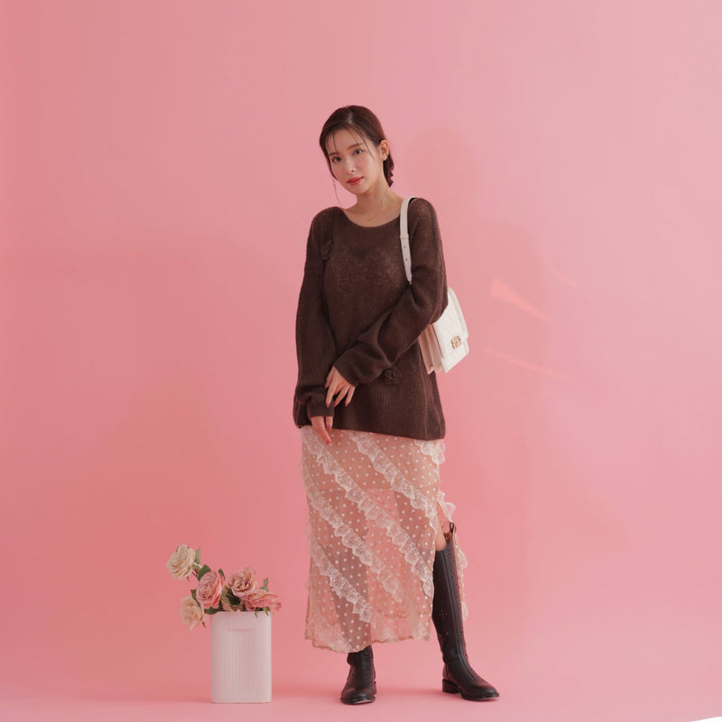 Rose Garden Knit - MAISON MARBLE