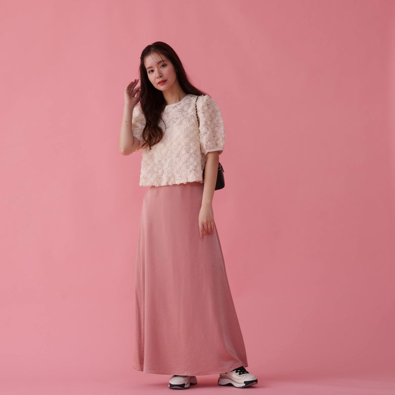 Rose Tulle Blouse - MAISON MARBLE