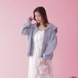 Sailor Melty Cardigan Blue - MAISON MARBLE