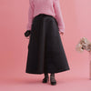 Satin Flair Skirt - MAISON MARBLE