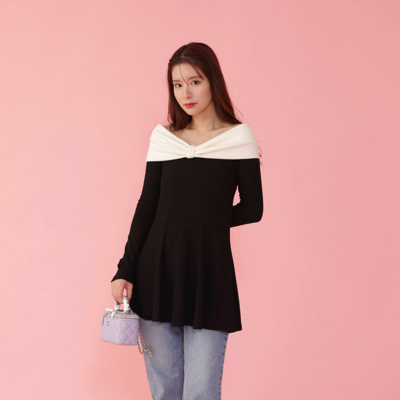 メゾンマーブル maisonmarble リボンニット | www.bordeauxtendances.fr