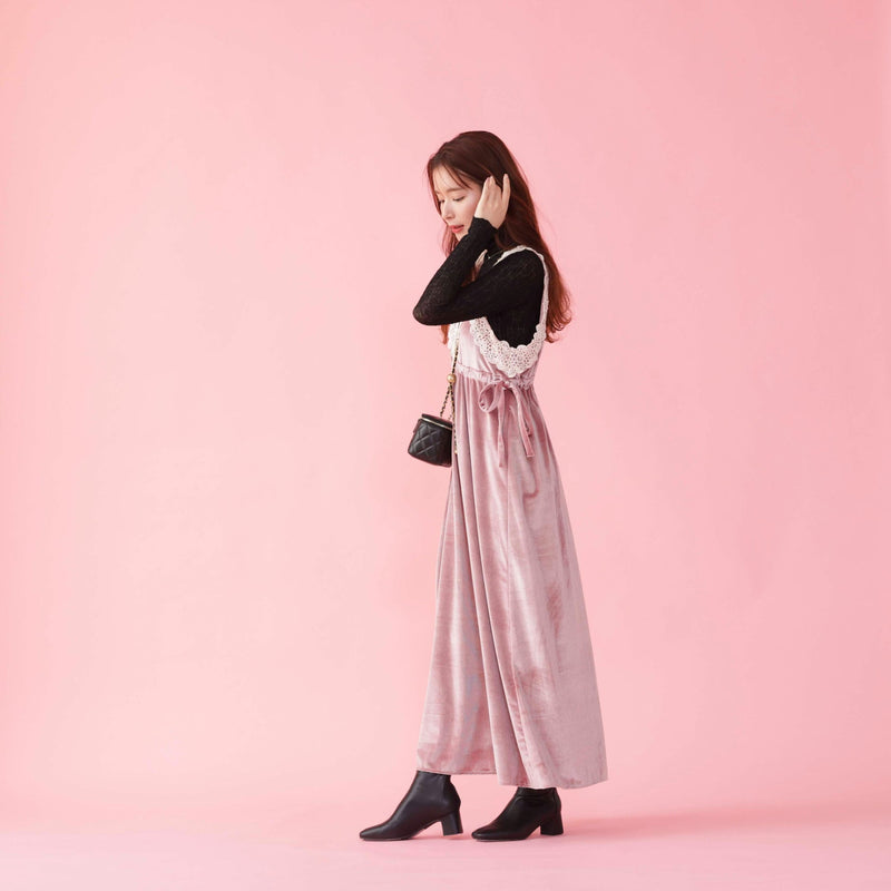 Velour Tank Dress - MAISON MARBLE