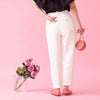 White Tweed Pants - MAISON MARBLE